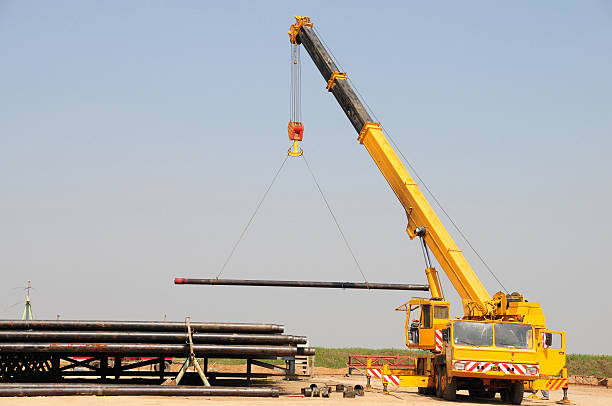 Industrial overhead EOT crane installation inside a factory